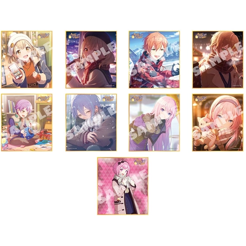 プロセカ ミニ色紙コレクション 第53弾C Special present for YOU!(全9