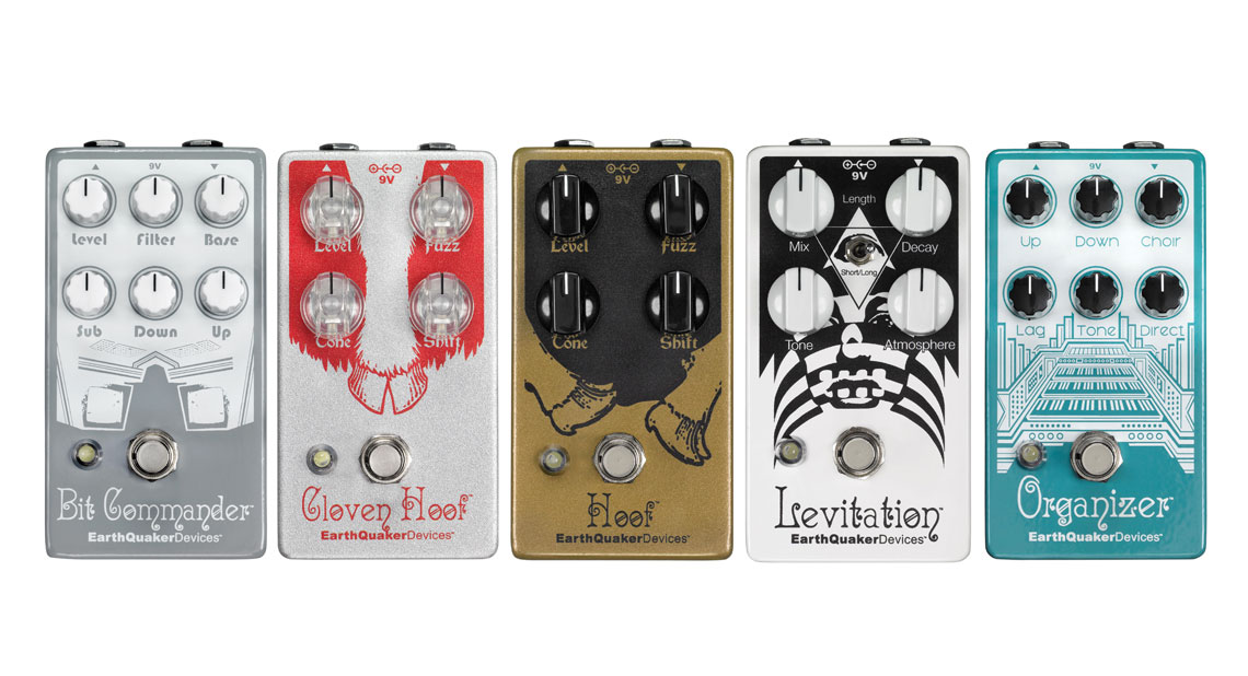 EarthQuaker Devices V2 Updates of Hoof, Cloven Hoof, Bit Commander