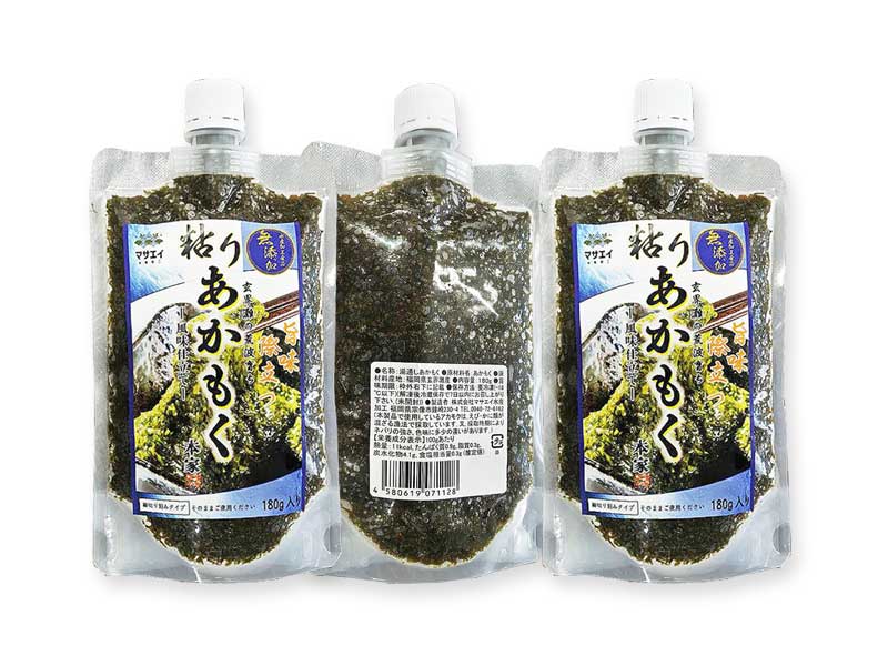 粘りあかもく 180g 5パックセット(5パックセット): 九州エリア