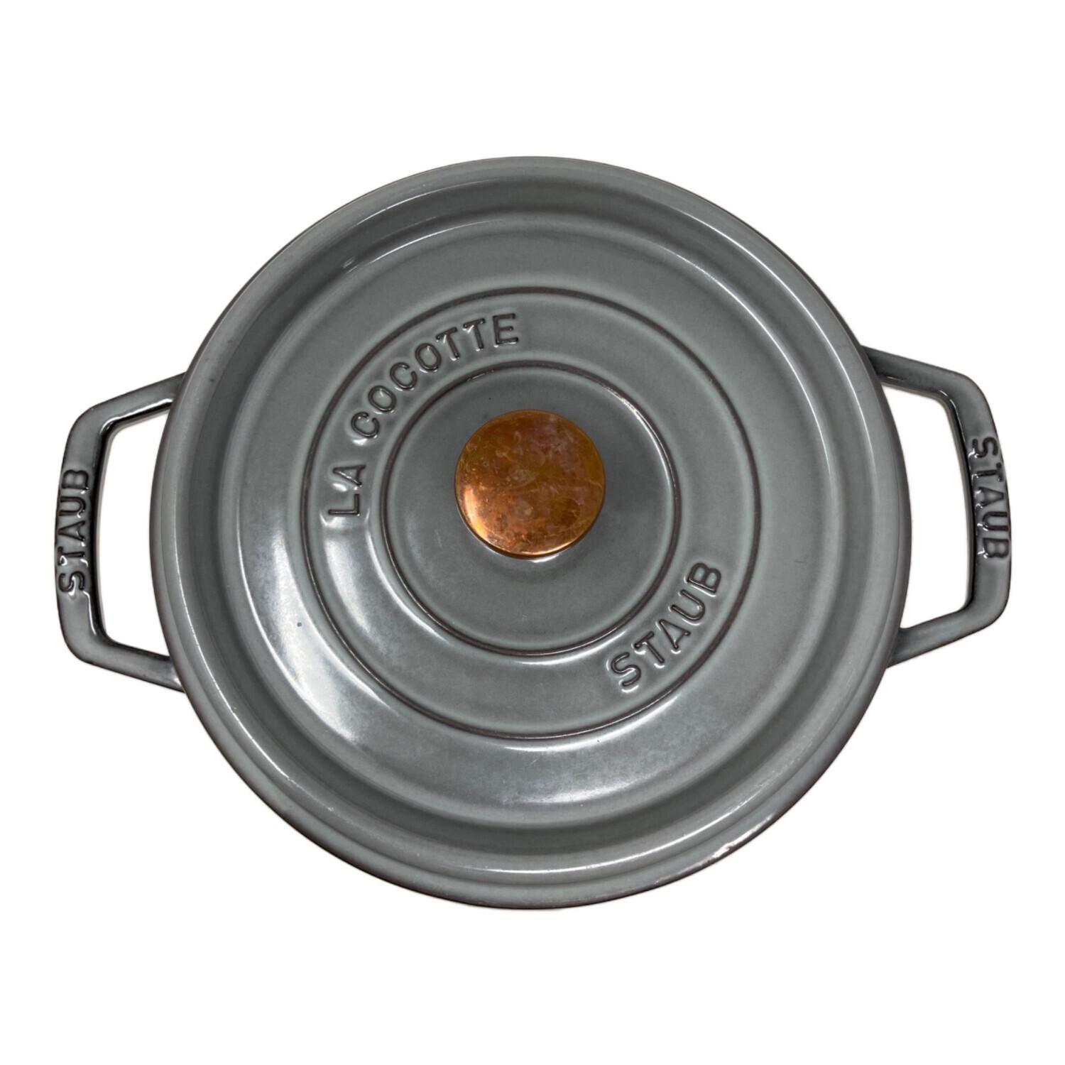 STAUB LA COCOTTE 両手鍋 リネン20 STAUB LA COCOTTE 両手鍋 リネン20