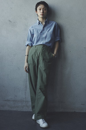J.B. ATTIRE(ジェービーアタイア)｜RIVIERA CHAMBRAY SHIRT/BLUE の