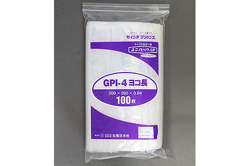 ユニパックGP GP-L4 横長 0.04× 340×480 （100枚入） | コクゴeネット