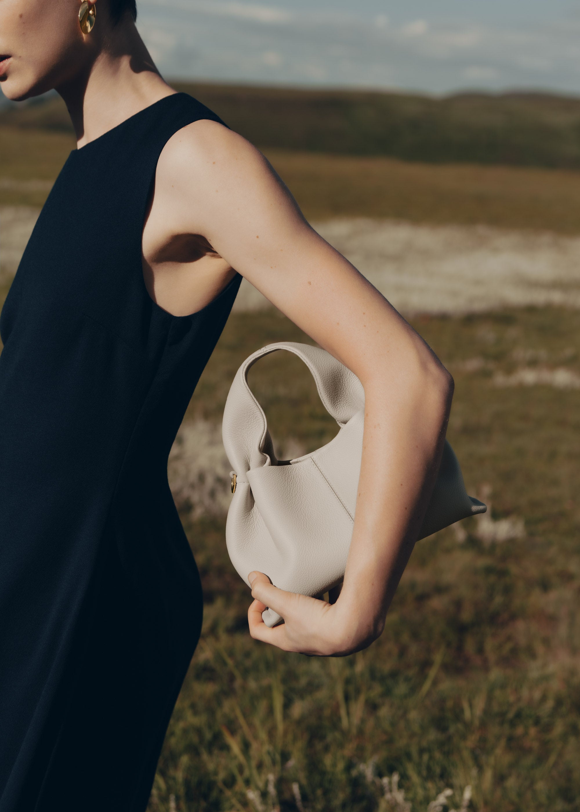 Polène | Bag - Numéro Neuf Mini - Textured Chalk