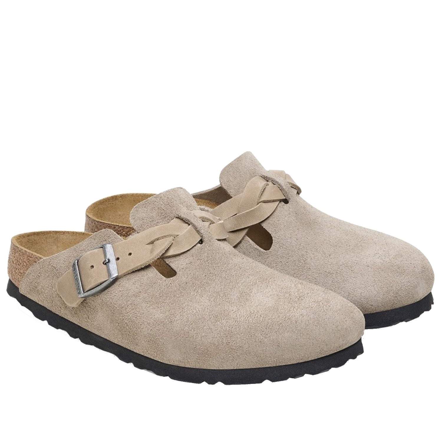 靴 BIRKENSTOCK | Boston LEVE TAUPE WOMEN 37 Birkenstock Boston