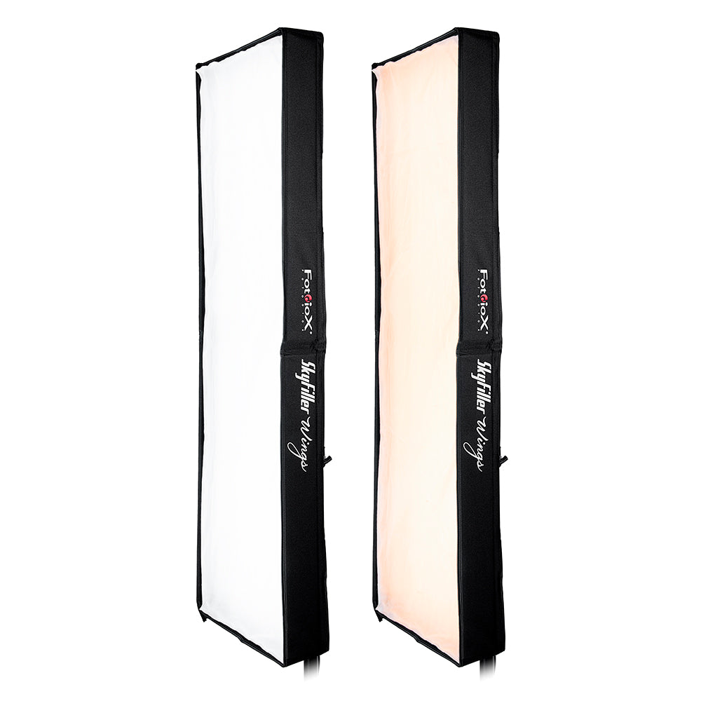 SkyFiller Wings 1x4 200w Bi-Color - Folding LED Panel w/ Softbox