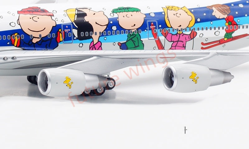 1:200 SQ Wings ANA B747-100SR JA8139 “Snoopy” Diecast Aircraft