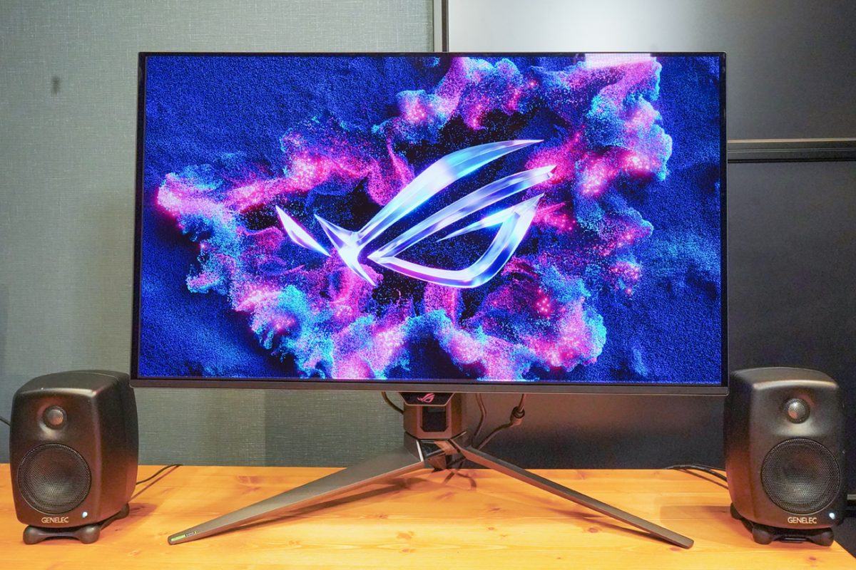 ASUS「ROG Swift OLED PG32UCDM」レビュー。QD-OLED採用の有機EL