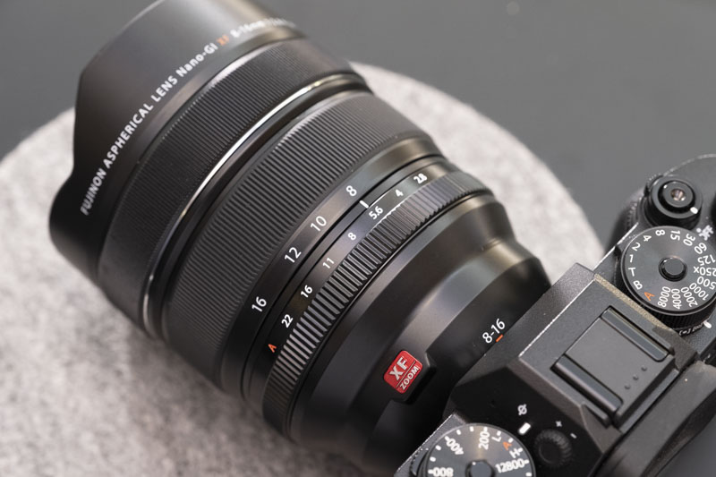全域で明るい大口径超広角ズーム「フジノンレンズ XF8-16mmF2.8」が11