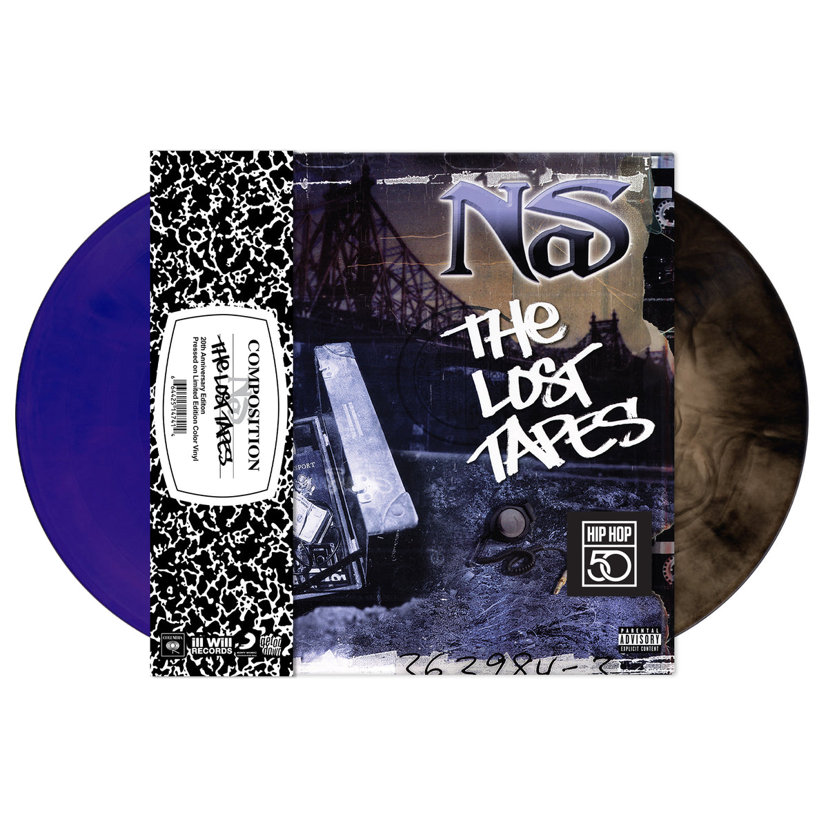 Nas - The Lost Tapes 20th Anniversary (2xLP Vinyl w/ 7-inch Record)