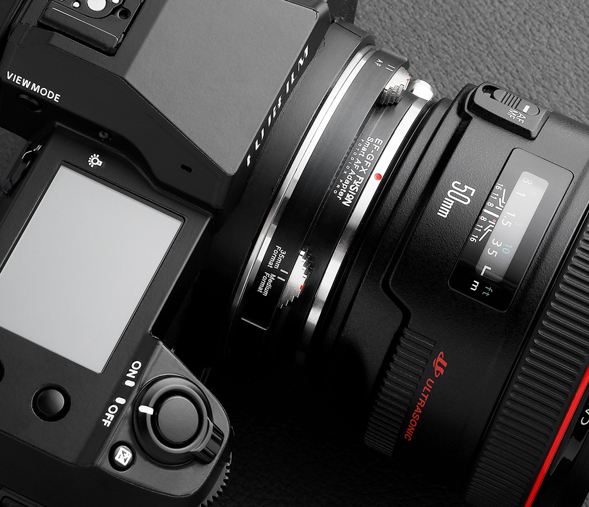 Fotodiox EF-GFX-FSN （キヤノンEFマウントレンズ → 富士フイルムGFX