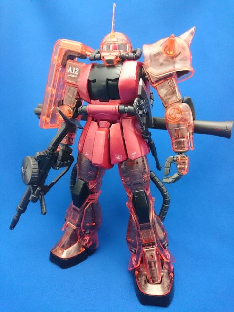 MGシャア専用ザクⅡ【1番くじB賞】｜ASH7311RXさんのガンプラ作品