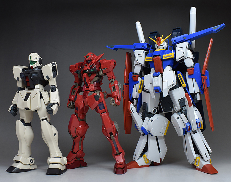 MG ガンダムアストレア TYPE-F（フルウェポンセット） レビュー1