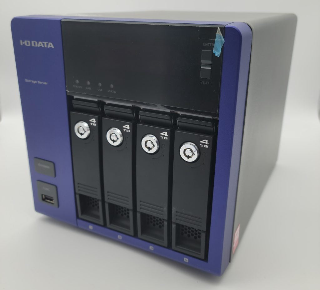 値下げ中I-O DATA NAS 4ベイ ストレージHDL-Z4WM4C2 値下げ中I-O DATA