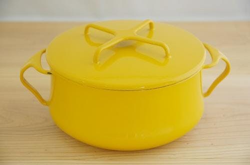 DANSK pan mustard yellow ダンスク コベンスタイル 両手鍋 マスタード