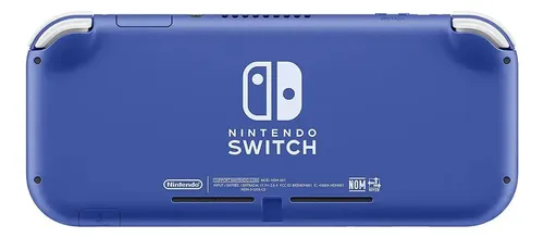 Nintendo Switch Lite - 64gb - Azul Azul | MercadoLivre