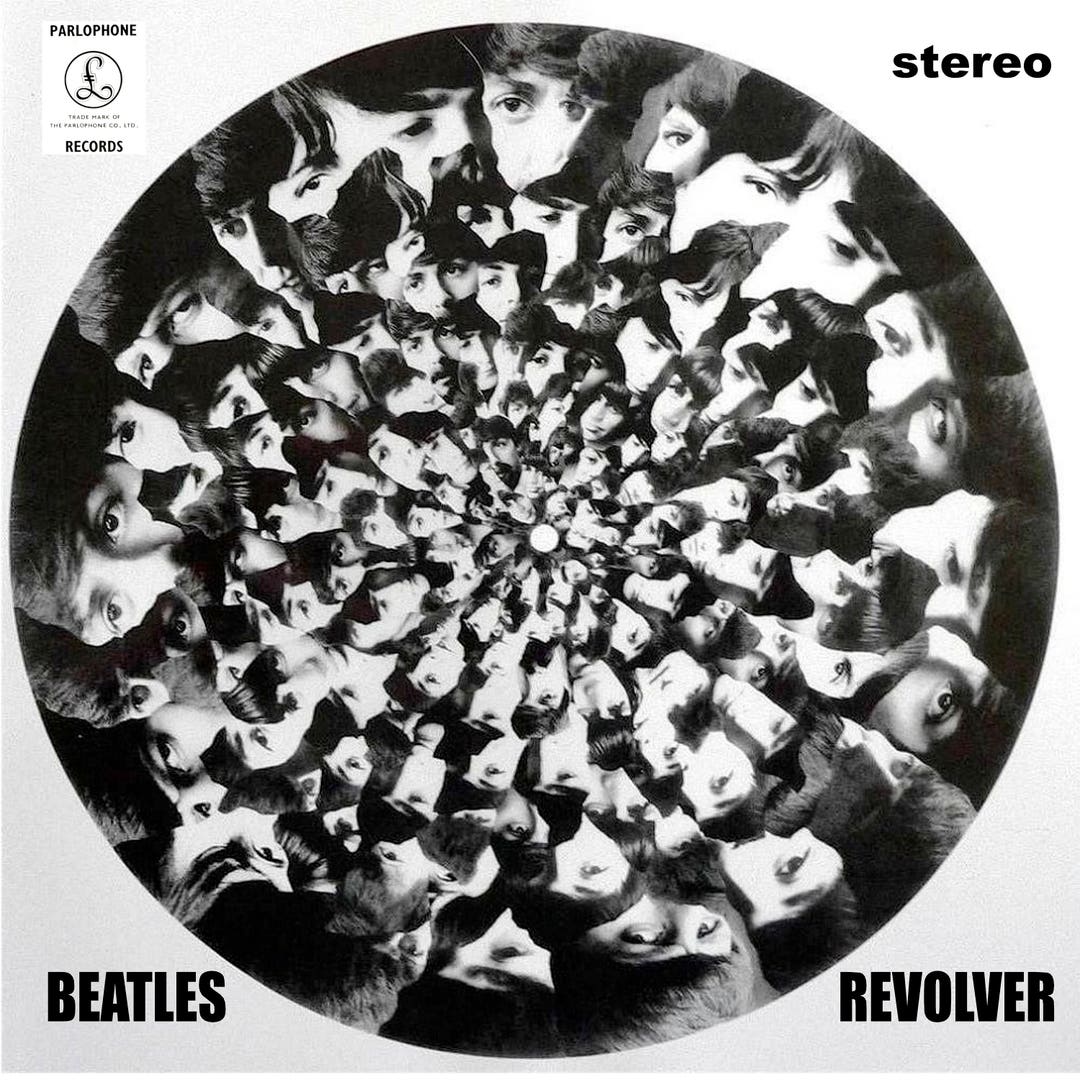 Beatles Ultra Rare Alternate Revolver 1966 Cover LP Vinyl Album