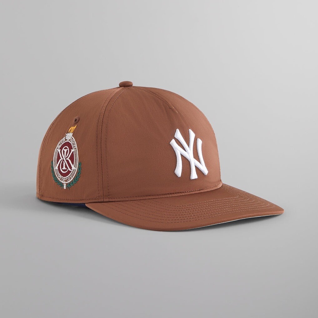 Kith for '47 New York Yankees Hitch Low Snapback Nylon Hat in Java
