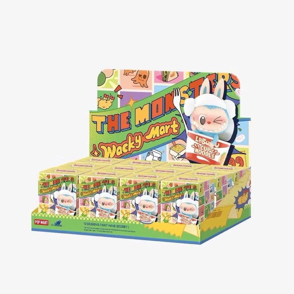 POP MART - Labubu THE MONSTERS Wacky Mart Series Blind Box Whole