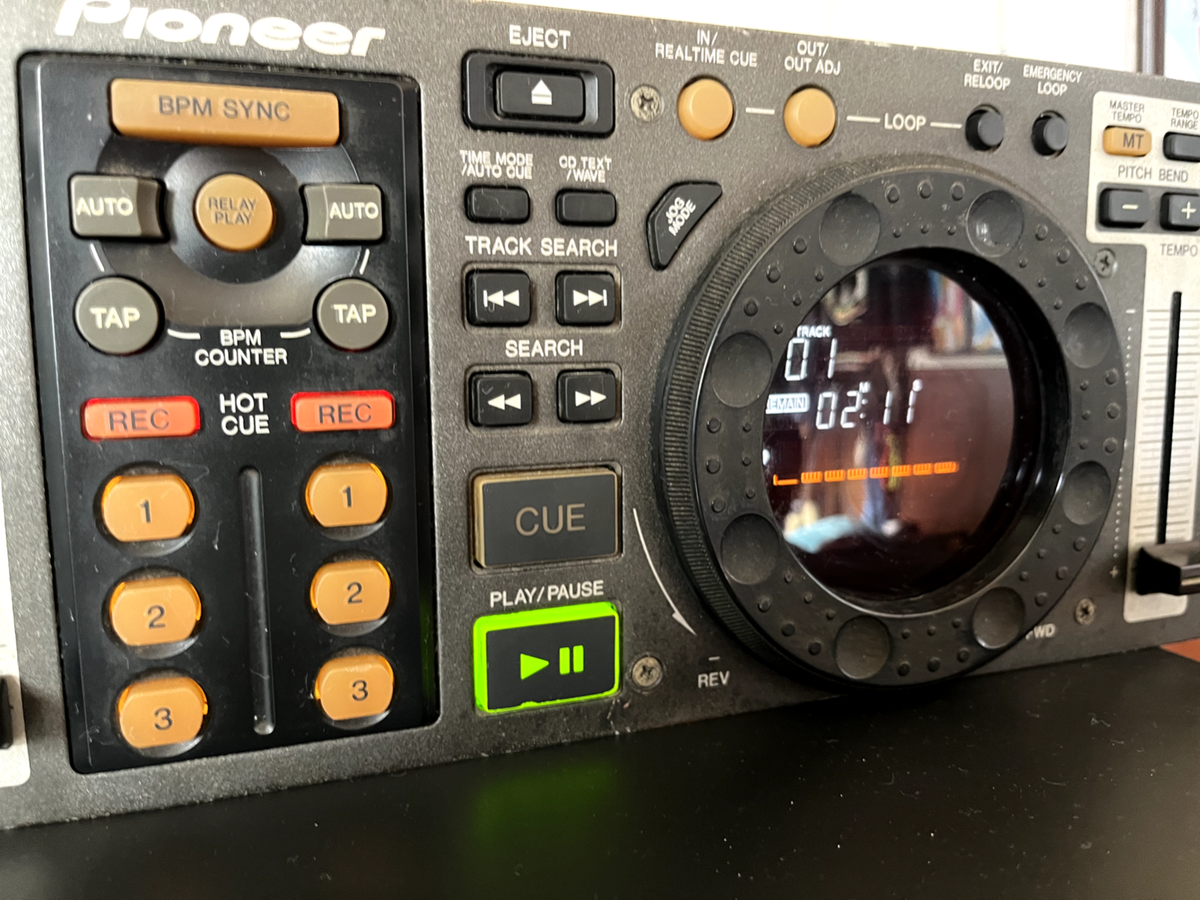 Pioneer CMX-3000 DJ Twin CD Player CDJ | eBay