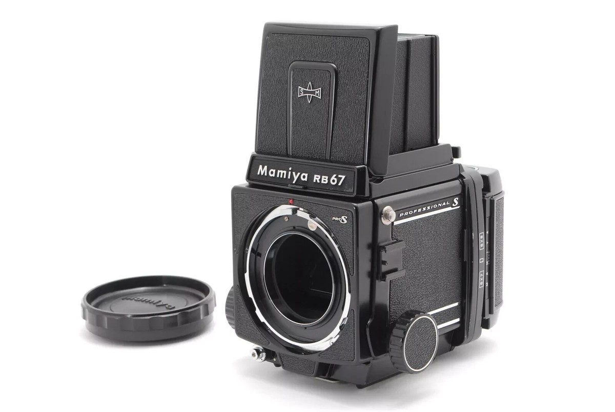 Mamiya RB67 Pro S Film Camera + Sekor C 90mm F3.8 Lens 120 Back