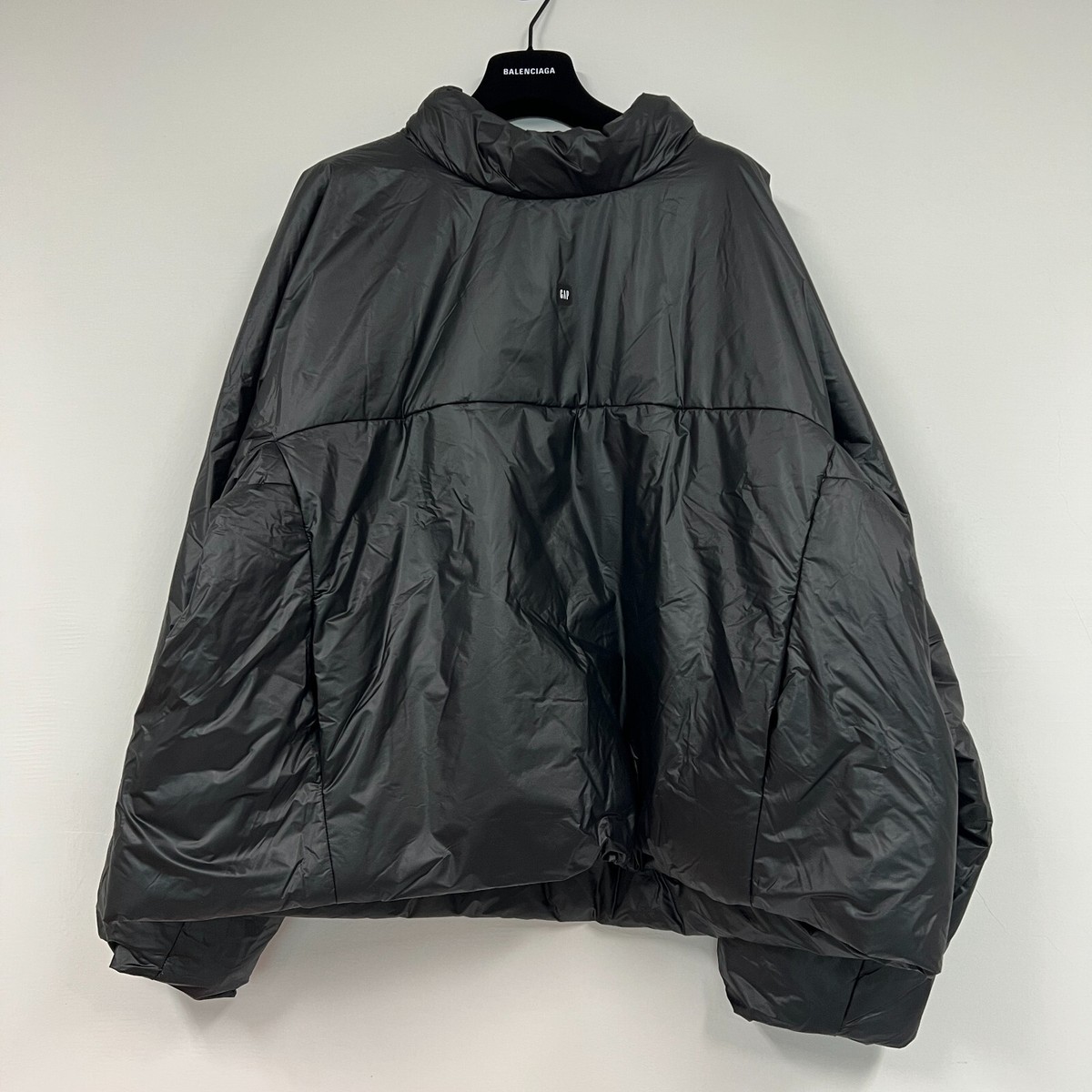 Yeezy Gap Engineered By Balenciaga Mock Neck Pullover Puffer Black