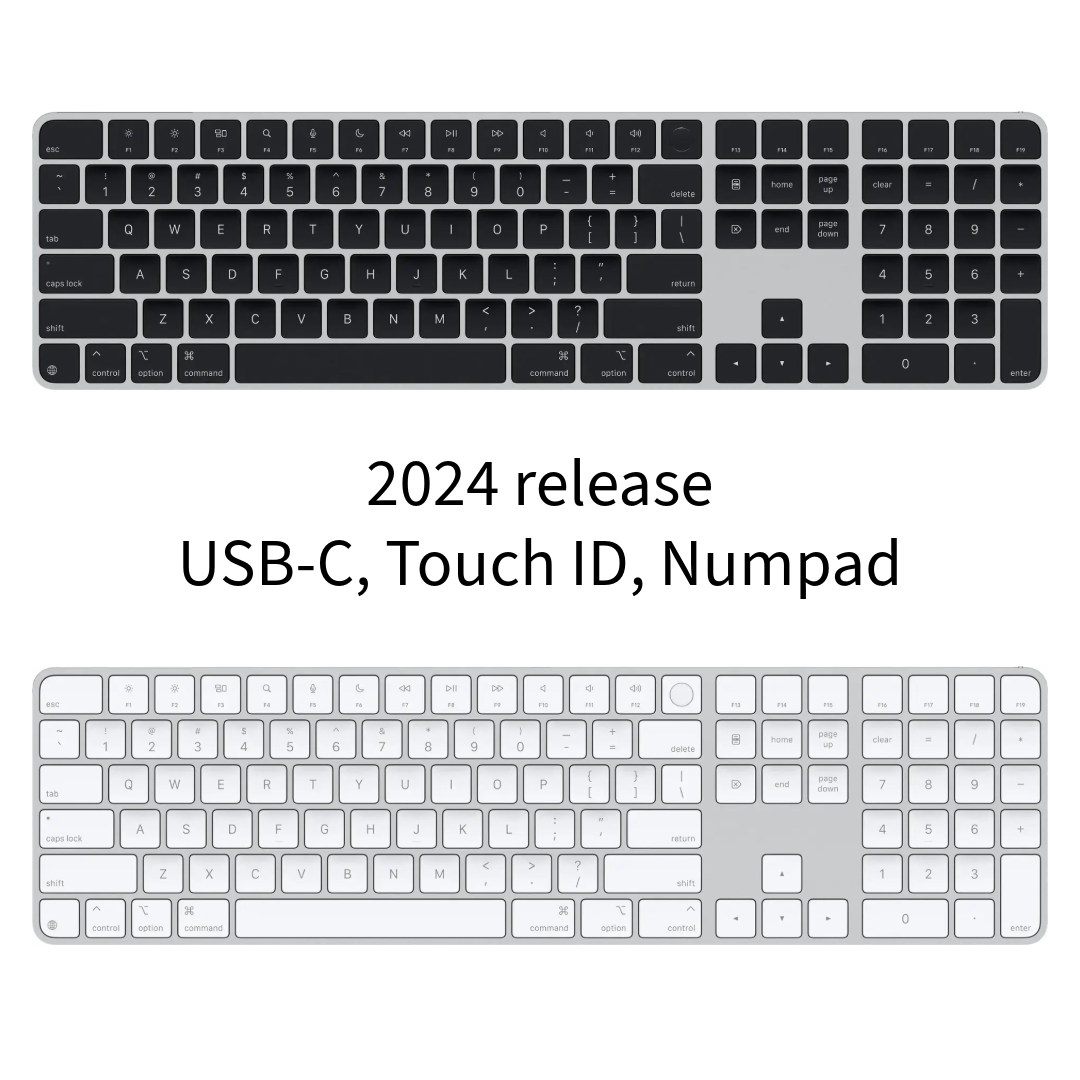New 2024 Apple - Magic Keyboard with Touch ID and Numeric Keypad
