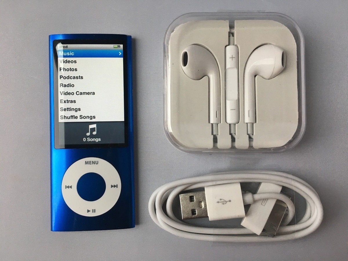 Apple iPod nano 5th Generation Blue (16 GB) for sale online | eBay