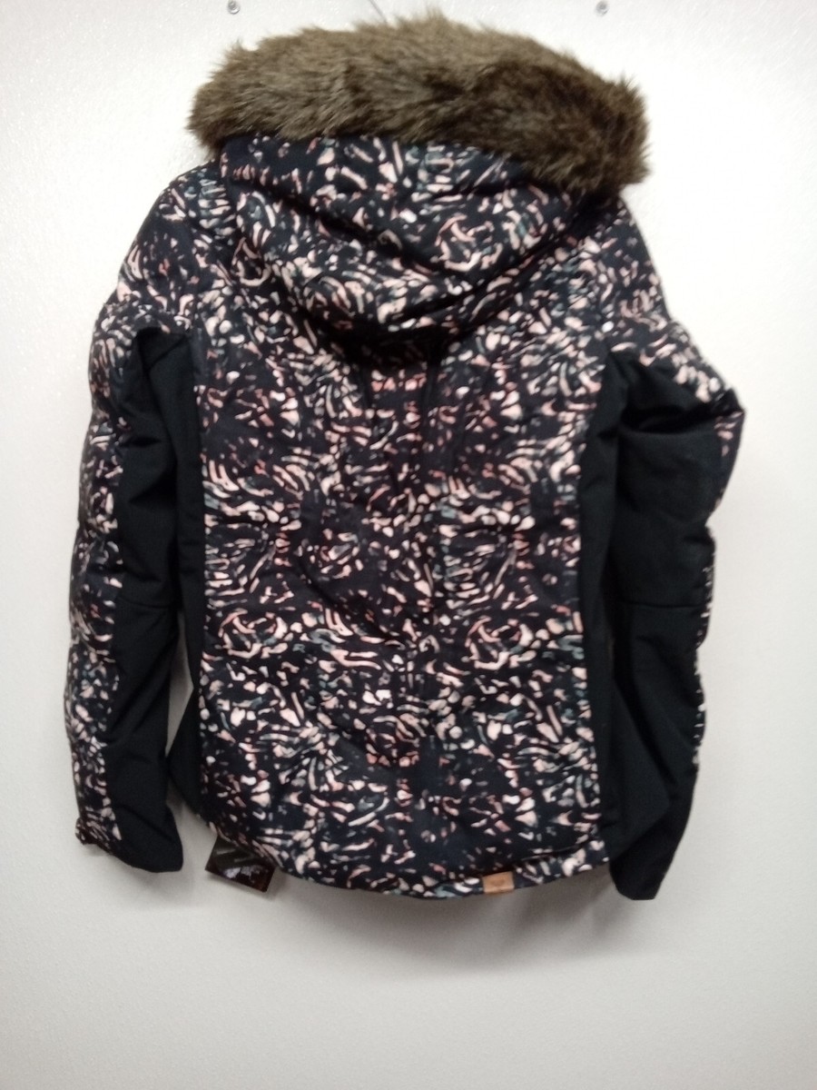 ROXY Girls SNOWSTORM SKI SNOWBOARD JACKET speckled Medium #6A4B | eBay
