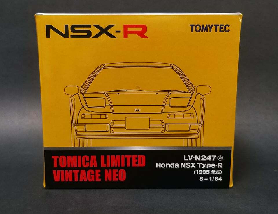 Tomica LIMITED VINTAGE NEO Honda NSX Type-R LV-N247a (Yellow) ~ 1