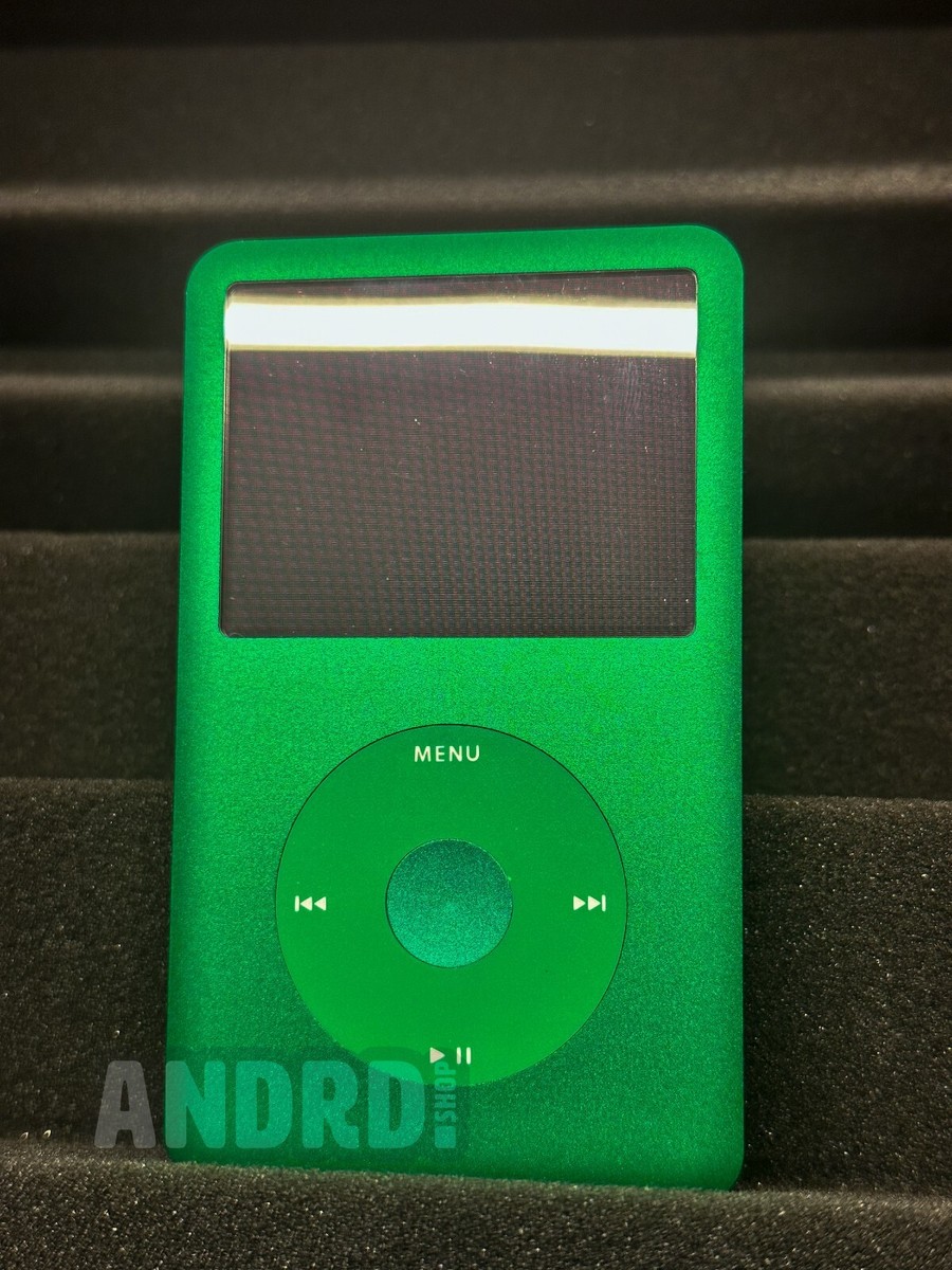 Custom Green Apple iPod Classic 7th Gen - Taptic Mod - 3000mah