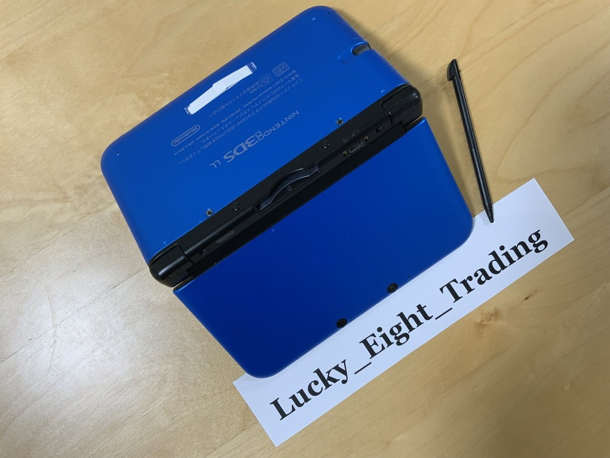 Nintendo 3DS XL LL Blue Black Console Stylus Japanese ver [H] | eBay