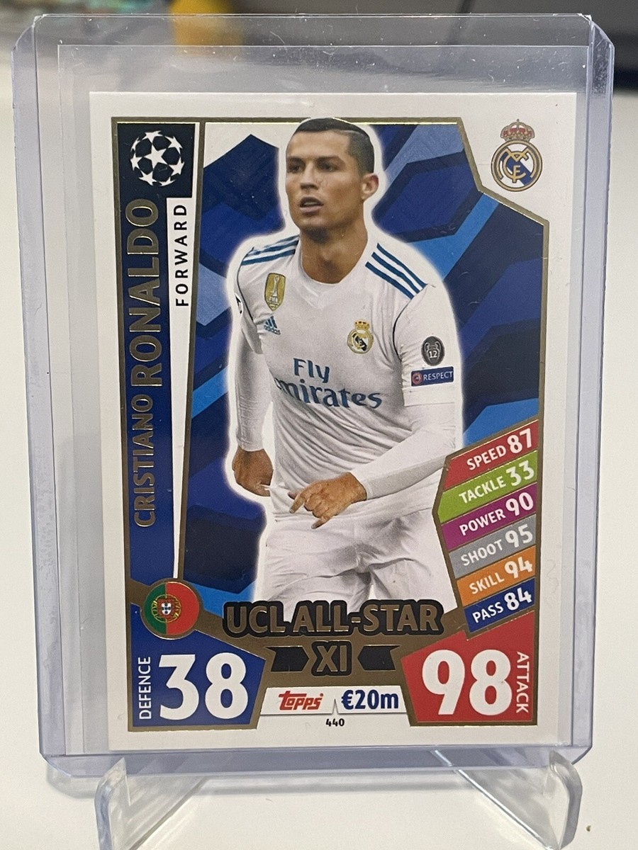 Cristiano Ronaldo 2017-18 Topps UEFA Champions Match Attax UCL All