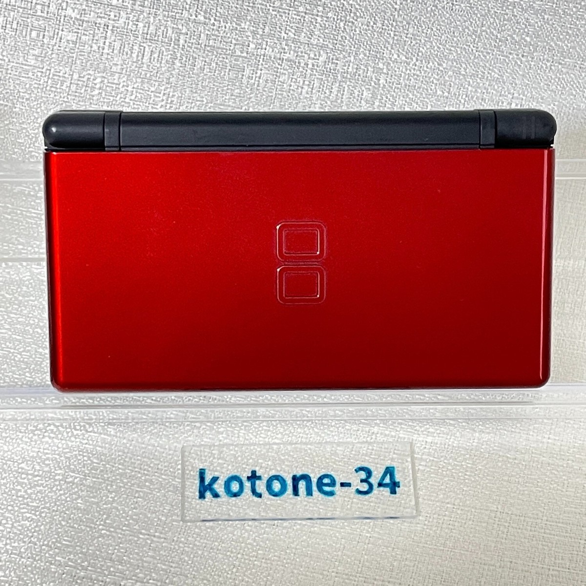 Nintendo DS Lite Crimson Black Red Console Used NDS *Japanese
