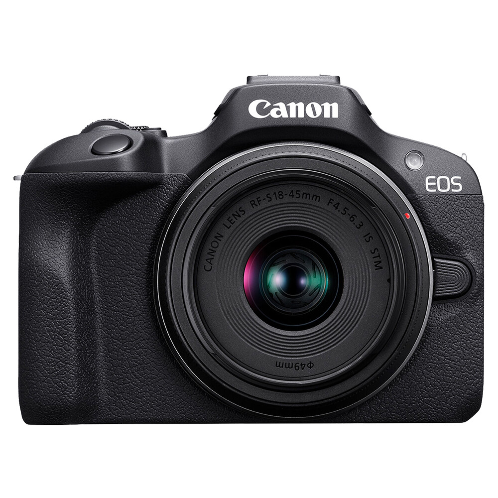 Canon EOS R100 Mirrorless Digital Camera with RF-S 18-45mm IS STM