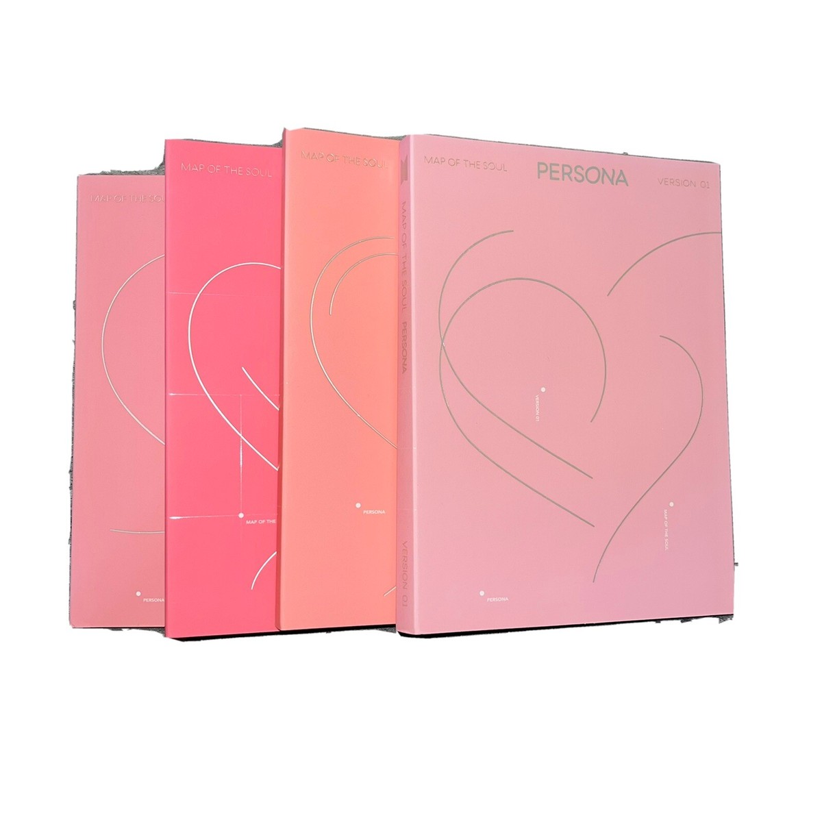 BTS MAP OF THE SOUL PERSONA ALBUM SET OPENED NO PHOTOCARDS | eBay