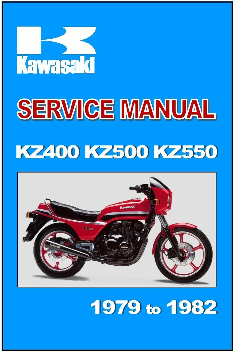 KAWASAKI Workshop Manual KZ550 Z550 GPz550 & LTD550 1979 1980 1981