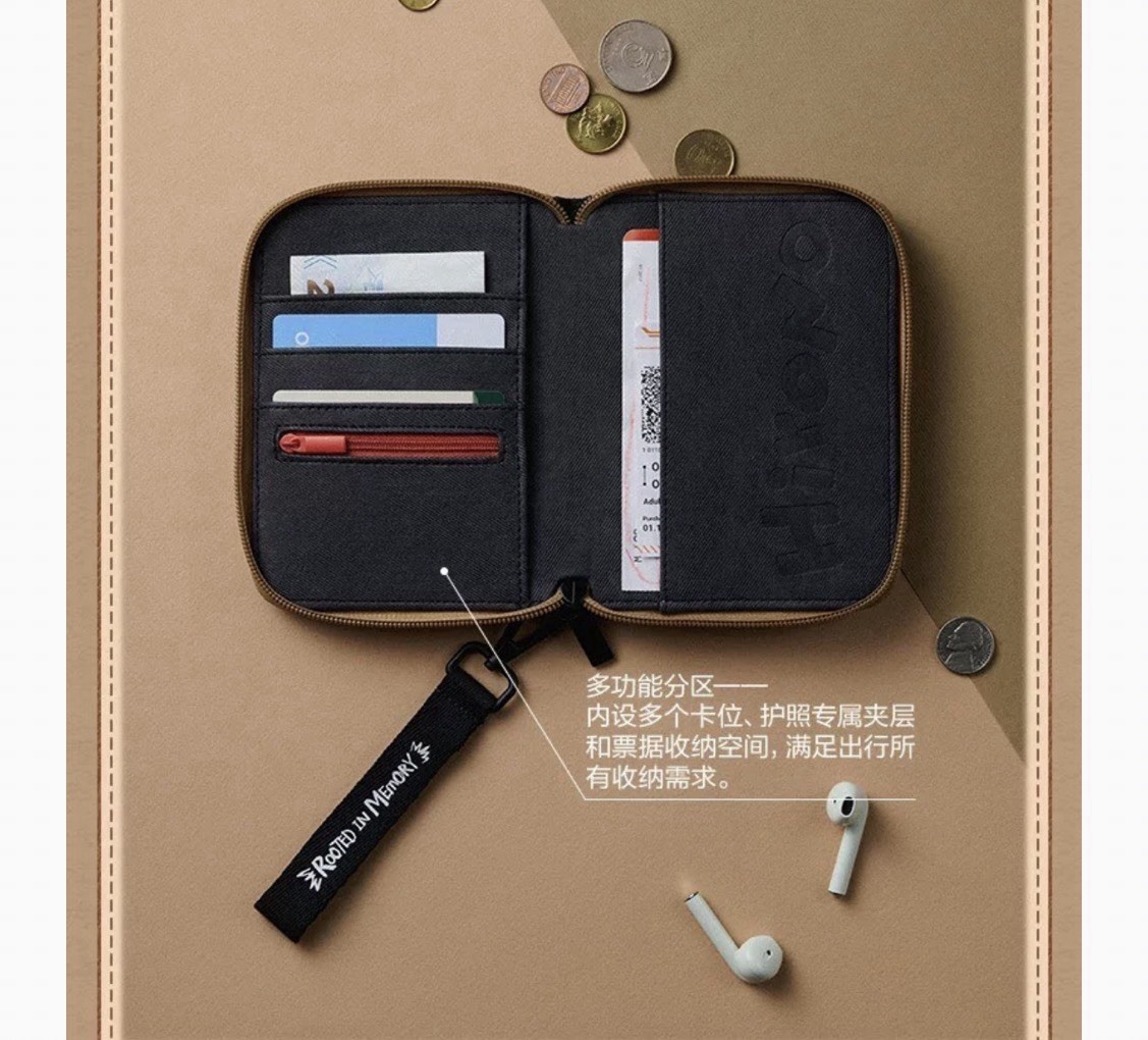 POPMART Hirono ECHO Series Passport storage bag New gift NEW HOT