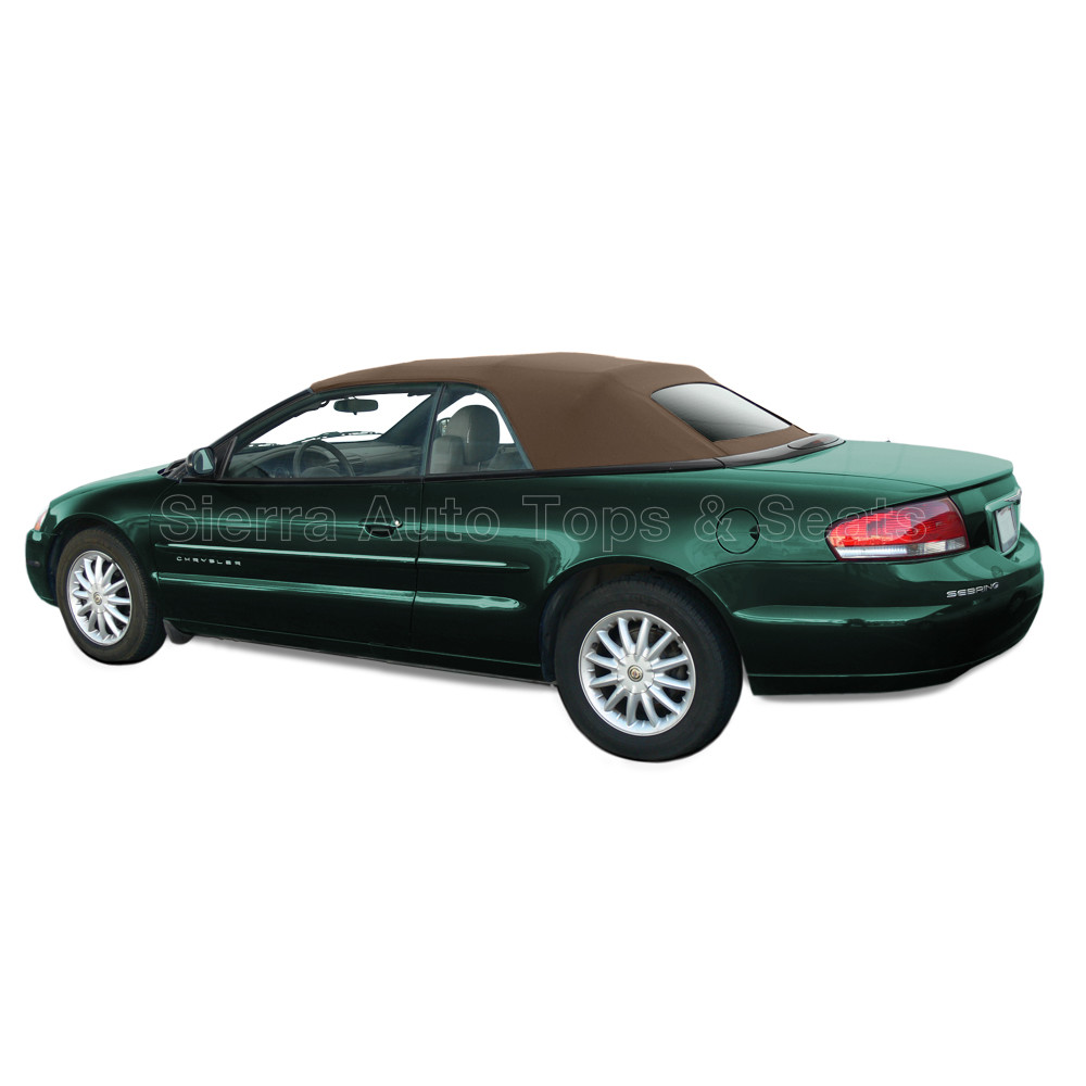 Sebring Convertible Top 01-06 in Sandalwood Sailcloth, Heated