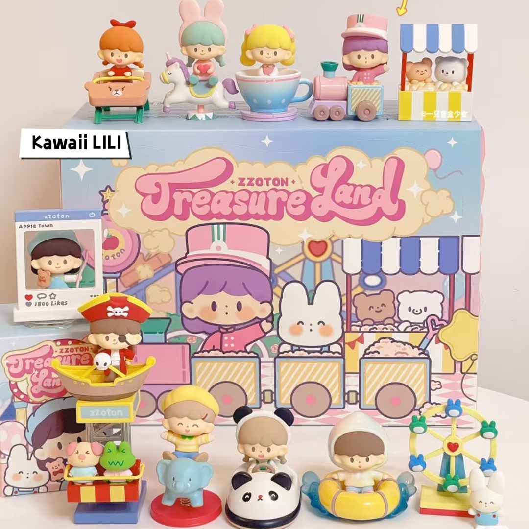 F.UN zZoton Treasure Land Series Confirmed Blind Box Figure Art