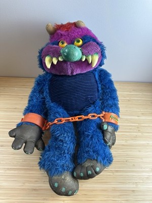Vintage 1986 My Pet Monster AmToy Big Plush 24”Beautiful Condition