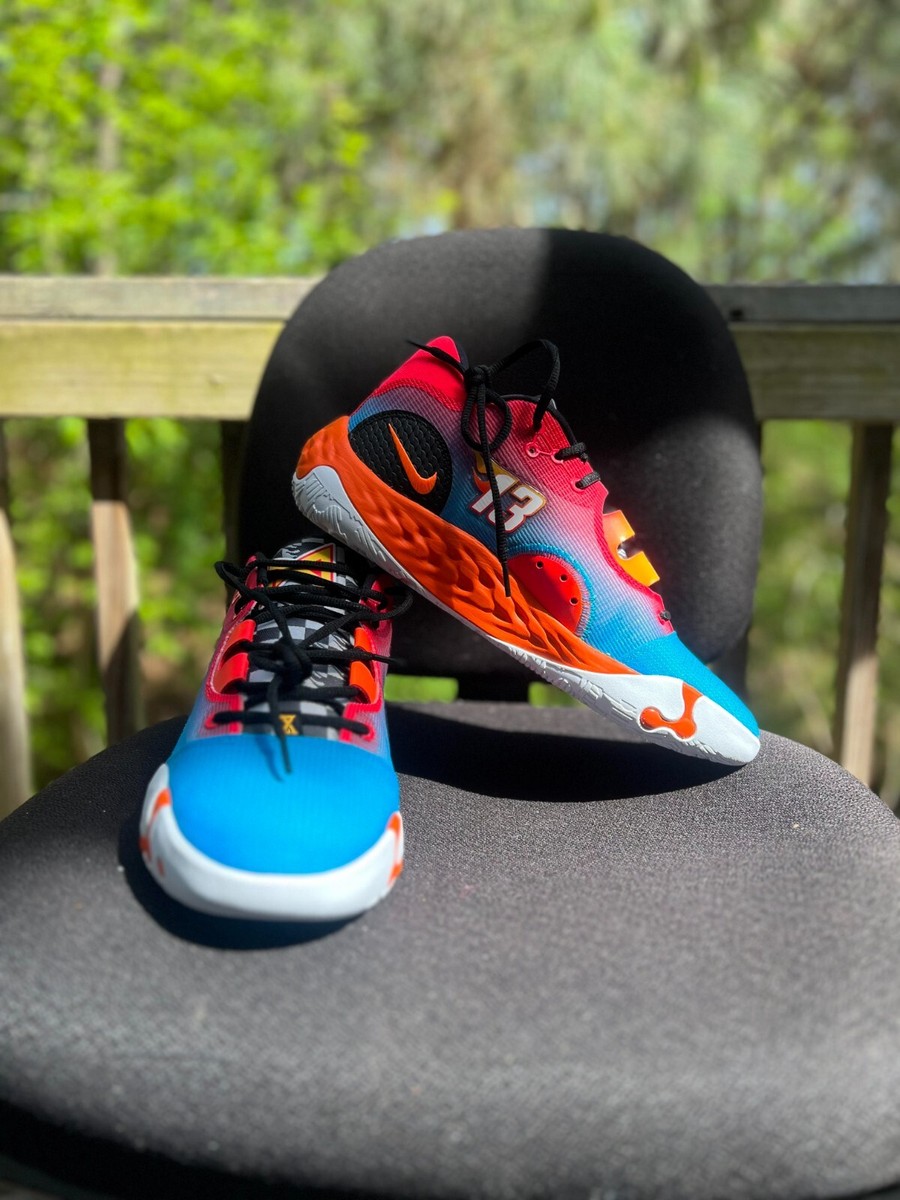 Size 12.5 - Nike PG 6 x Hot Wheels Blue/Orange/Red 2022 | eBay