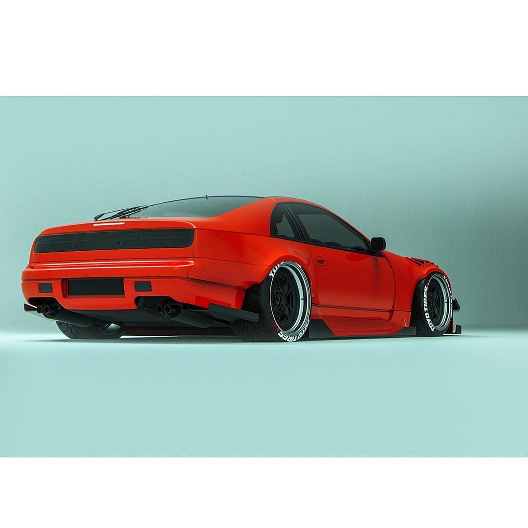 KBD Polyurethane Rear Fenders 90 91 92 93 94 95 96 for Nissan
