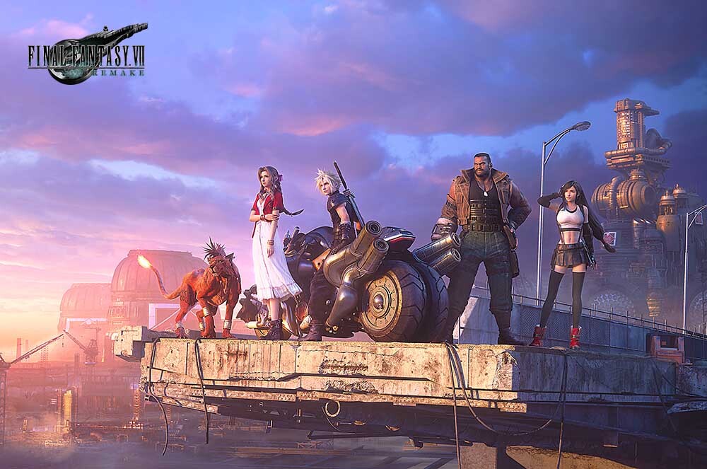 Final Fantasy VII Remake Intergrade PS5 PS4 Premium POSTER MADE IN