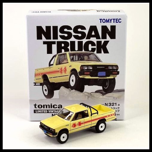 Tomica Limited Vintage NEO LV-N321a NISSAN TRUCK 4X4 KING CAB 1/64
