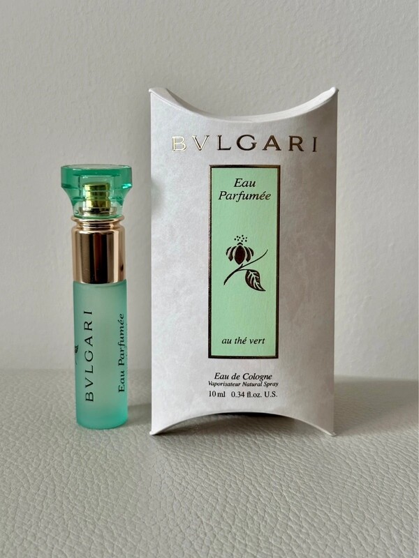 Bvlgari au the vert green tea Cologne 10ml Brand New | eBay