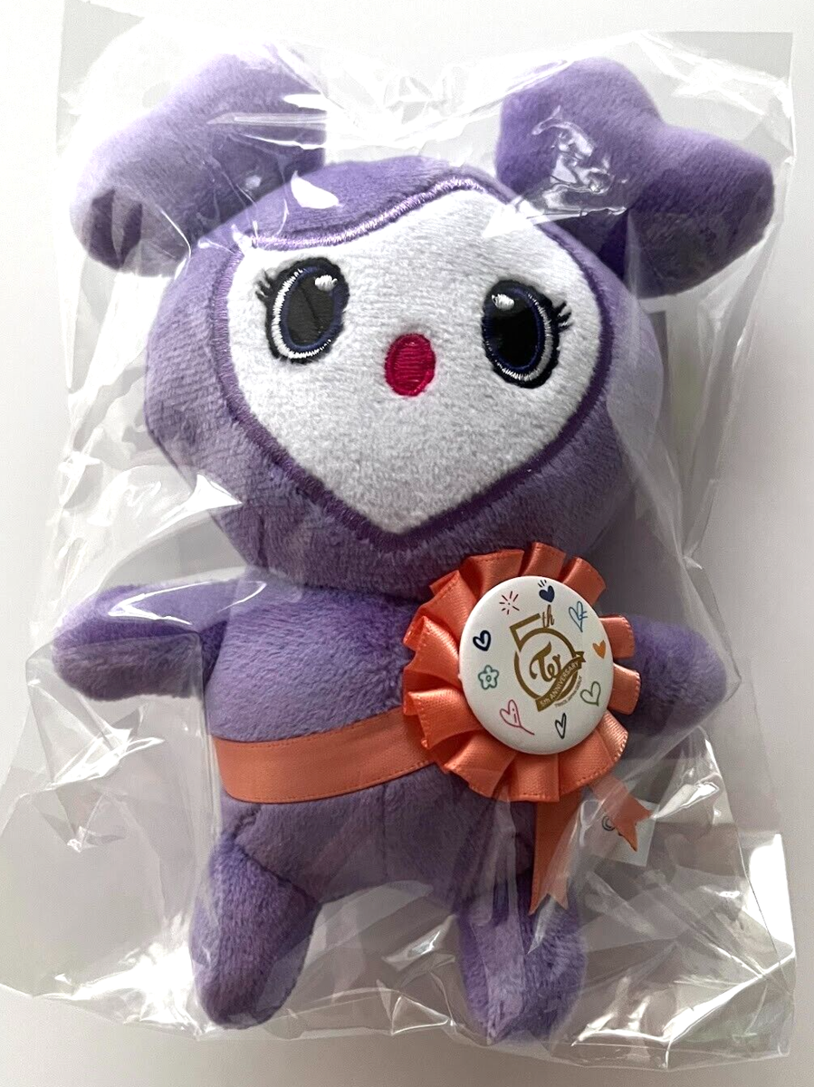 TWICE SANA Savely Lovely Rosette Batch Plush Doll Celebrate POP UP