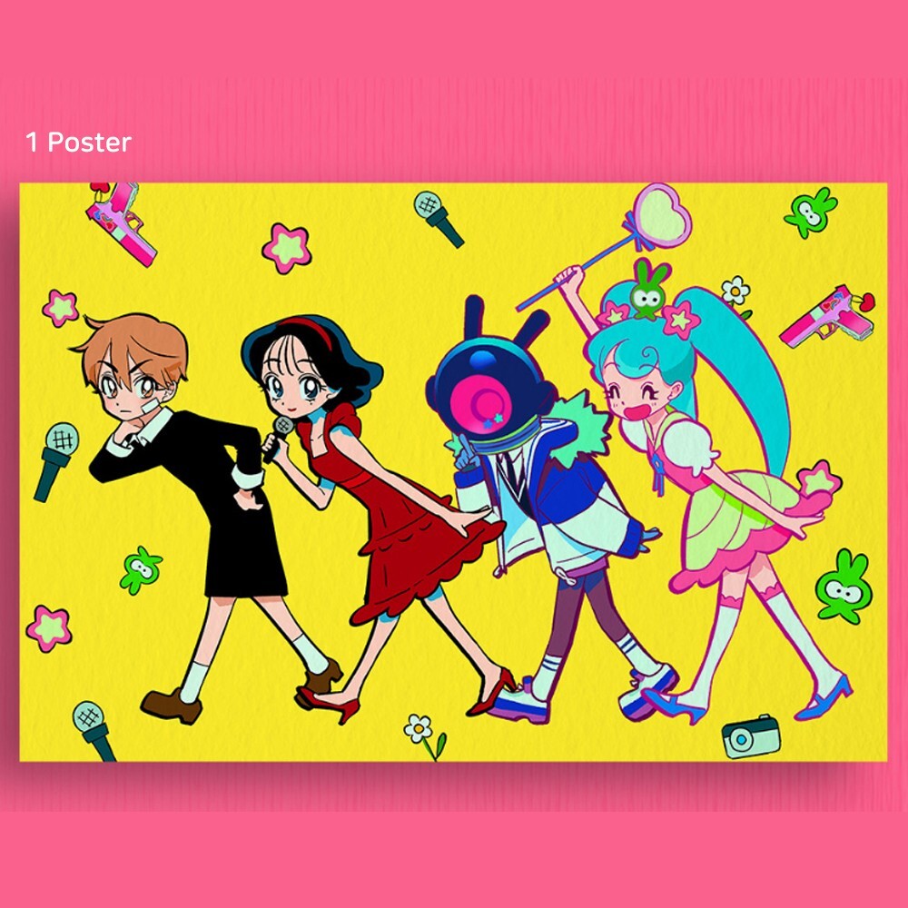 VIVINOS Art Book Trigger Pop Korean & Poster & Postcard Alien