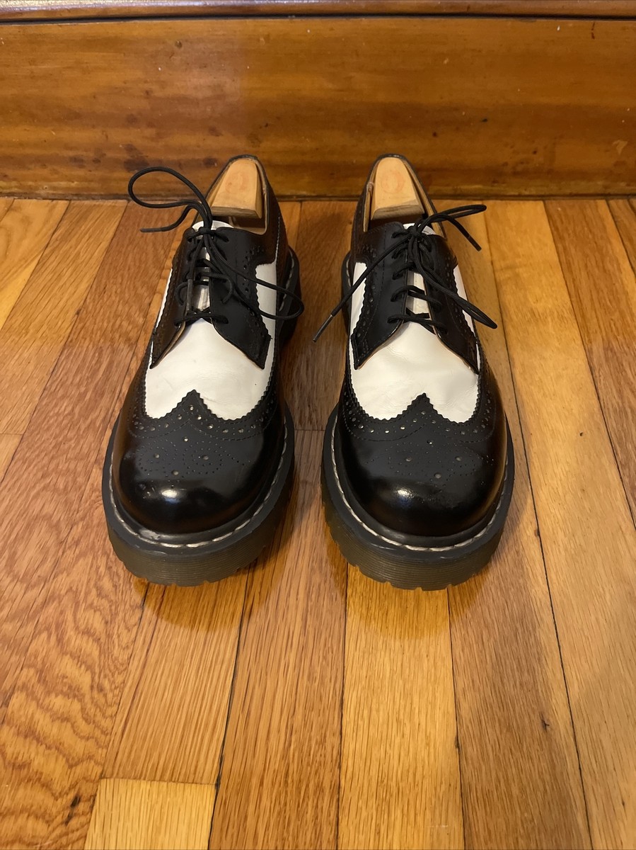 Men's Dr Doc Martens 3989/34 Bex Brogue Oxford Wingtip Shoes US 10