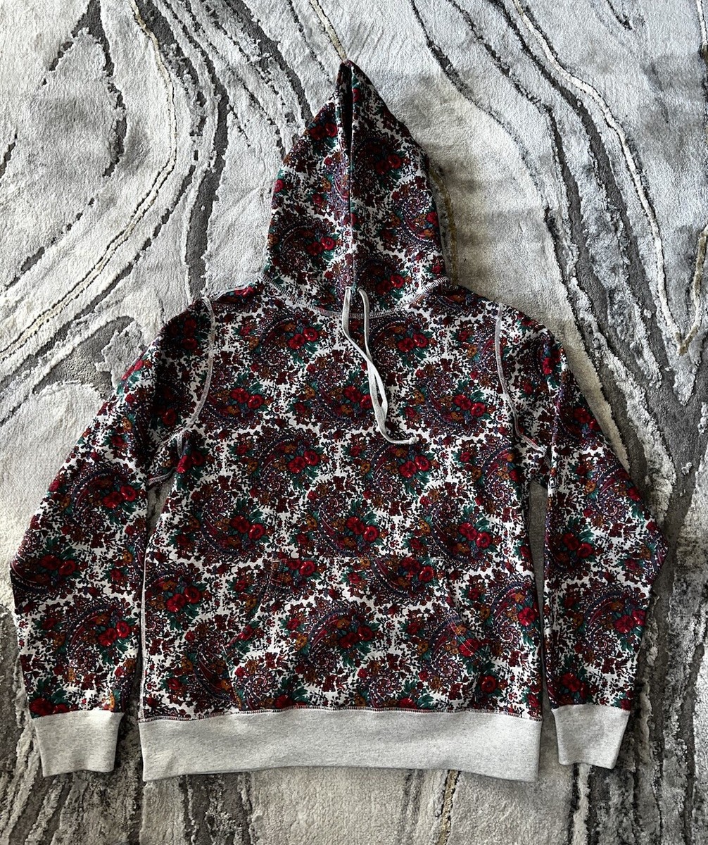 NOAH Multicolor Floral Paisley Hoodie Sweatshirt Size Large Canada