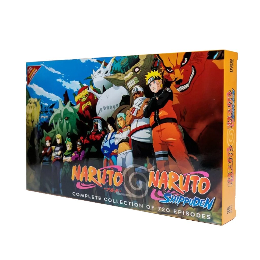 Anime DVD Naruto Shippuden Complete Boxset DVD 1-720 Episodes
